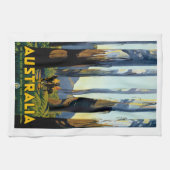 オーストラリア キッチンタオル (横)