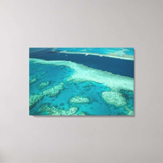 オーストラリア,クイーンズランド,ウィットサンデー素晴らしコースト, 5 キャンバスプリント (正面)