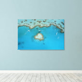 オーストラリア、クイーンズランド、ウィットサンデー諸島 キャンバスプリント (インサイチュ (ウッドフロア))