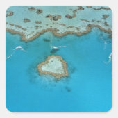 オーストラリア、クイーンズランド、ウィットサンデー諸島 スクエアシール (正面)