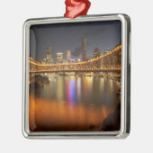 オーストラリア，クイーンズランド，ブリスベン，ストーリーブリッジ， 2 メタルオーナメント (左)