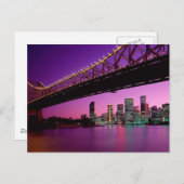 オーストラリア，クイーンズランド，ブリスベン ポストカード (正面/裏面)