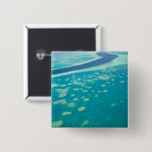 オーストラリア、クイーンズランド、ホイットサンデー·コースト、素晴らし4 缶バッジ (正面&裏面)