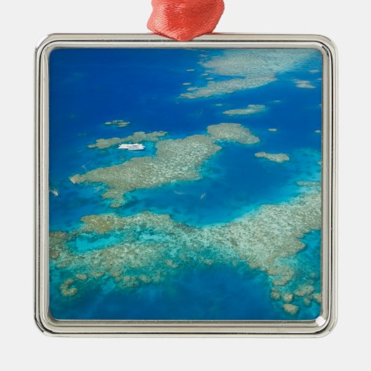 オーストラリア、クイーンズランド、北海岸、ケアンズ3 メタルオーナメント (正面)