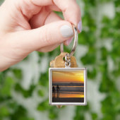 オーストラリア、クイーンズランド、金ゴールドコースト、サーファーズ キーホルダー (手)