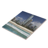 オーストラリア、クイーンズランド、金ゴールドコースト、サーファーズ タイル (側面)