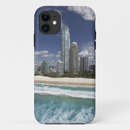オーストラリア、クイーンズランド、金ゴールドコースト、サーファーズ Case-Mate iPhoneケース (裏面)