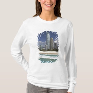 オーストラリア、クイーンズランド、金ゴールドコースト、サーファーズ Tシャツ