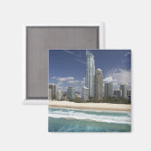 オーストラリア、クイーンズランド、金ゴールド海岸、サーファー マグネット (正面/裏面)