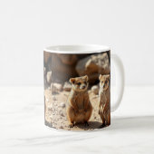 オーストラリア・クオッカ・ツインズ コーヒーマグカップ (正面右)