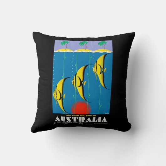 オーストラリア クッション (裏面)
