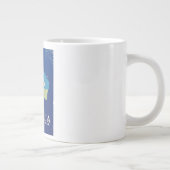 オーストラリア・クリケット・ヴィンテージ旅行ポスター ジャンボコーヒーマグカップ (右)