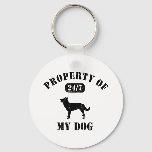 オーストラリア・ケルピー キーホルダー (正面)