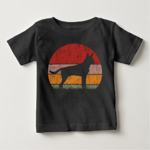 オーストラリア・ケルピー・ドッグ・ヴィンテージレトロギフト ベビーTシャツ