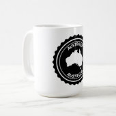 オーストラリア コーヒーマグカップ (正面左)
