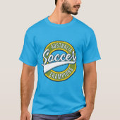 オーストラリア サッカー チャンピオン ロゴ. Tシャツ (正面)
