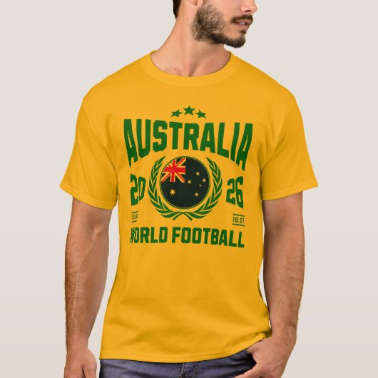 オーストラリア サッカー 2026 Tシャツ (正面)