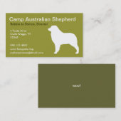 オーストラリア・シェハルト 名刺 (正面/裏面)
