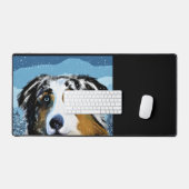 オーストラリア・シェパード デスクマット (キーボード&マウス)