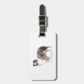 オーストラリア・シェパード ラゲッジタグ (正面縦)