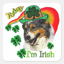 オーストラリア・シェパード・St patricks スクエアシール