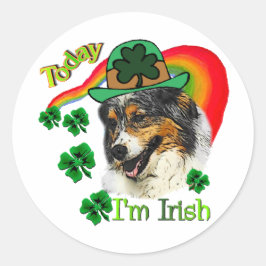 オーストラリア・シェパード・St patricks ラウンドシール