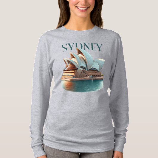 オーストラリア シドニーオペラハウス Tシャツ (正面)
