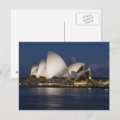 オーストラリア、シドニー。オペラハウス ポストカード (正面/裏面)