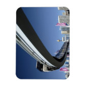 オーストラリア，シドニー，ダーリング港のモノレール マグネット (縦)