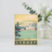 オーストラリア，シドニー – ランドマー素晴らしク・ビュー ポストカード (スタンド正面)