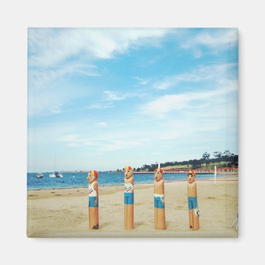 オーストラリア・ジーロング マグネット (正面)