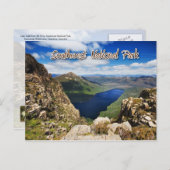 オーストラリア，タスマニアの荒野，湖Judd ポストカード (正面/裏面)