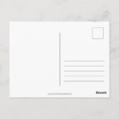 オーストラリア タスマニア ウィングラスベイ より愛を込めて ポストカード (裏面)