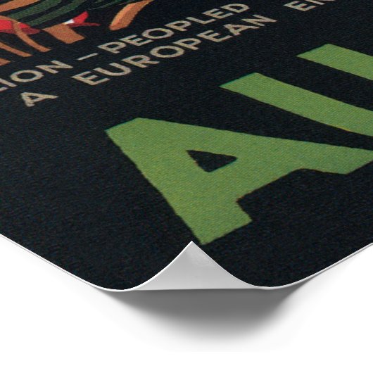 オーストラリア,ダンスパーティー,ヴィンテージ旅行ポスター ポスター (角)