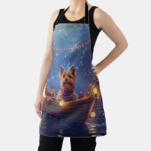 オーストラリア・テリアクリスマスフェスティバル航海 エプロン (インサイチュ)