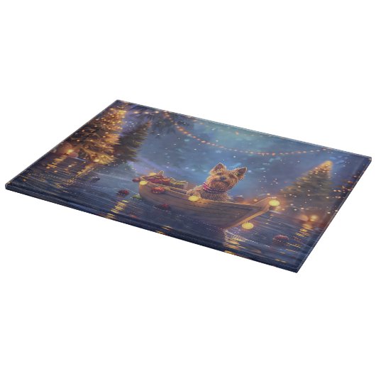 オーストラリア・テリアクリスマスフェスティバル航海 カッティングボード (角)