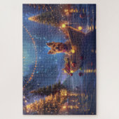 オーストラリア・テリアクリスマスフェスティバル航海 ジグソーパズル (縦)