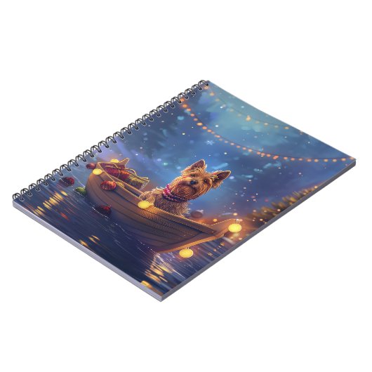 オーストラリア・テリアクリスマスフェスティバル航海 ノートブック (左側)