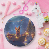 オーストラリア・テリアクリスマスフェスティバル航海 ペーパープレート (パーティー)