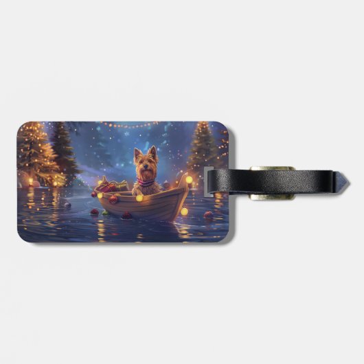 オーストラリア・テリアクリスマスフェスティバル航海 ラゲッジタグ (裏面横)