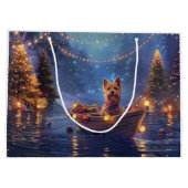 オーストラリア・テリアクリスマスフェスティバル航海 ラージペーパーバッグ (裏面)