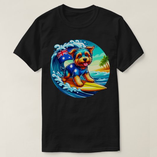 オーストラリア・テリア2 Tシャツ (デザイン正面)