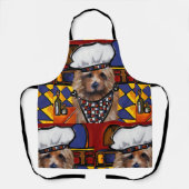 オーストラリア・テリア エプロン (正面)