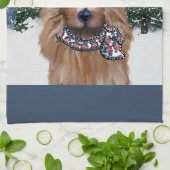 オーストラリア・テリア キッチンタオル (折り畳み)