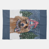 オーストラリア・テリア キッチンタオル (横)
