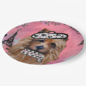 オーストラリア・テリア ペーパープレート (アングル)