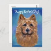 オーストラリア・テリア ポストカード (正面/裏面)