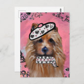 オーストラリア・テリア ポストカード (正面/裏面)