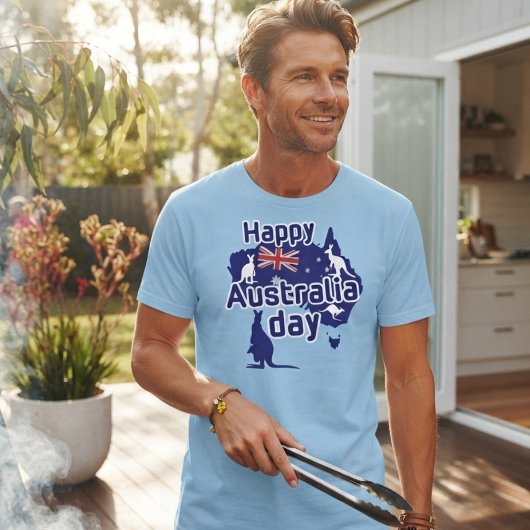 オーストラリア・デーおめでとう Tシャツ