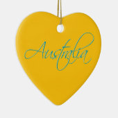 オーストラリア：トラベルセラミックオーナメント セラミックオーナメント (右)